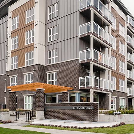 Foster rental apartments by Bosa Properties in West Coquitlam